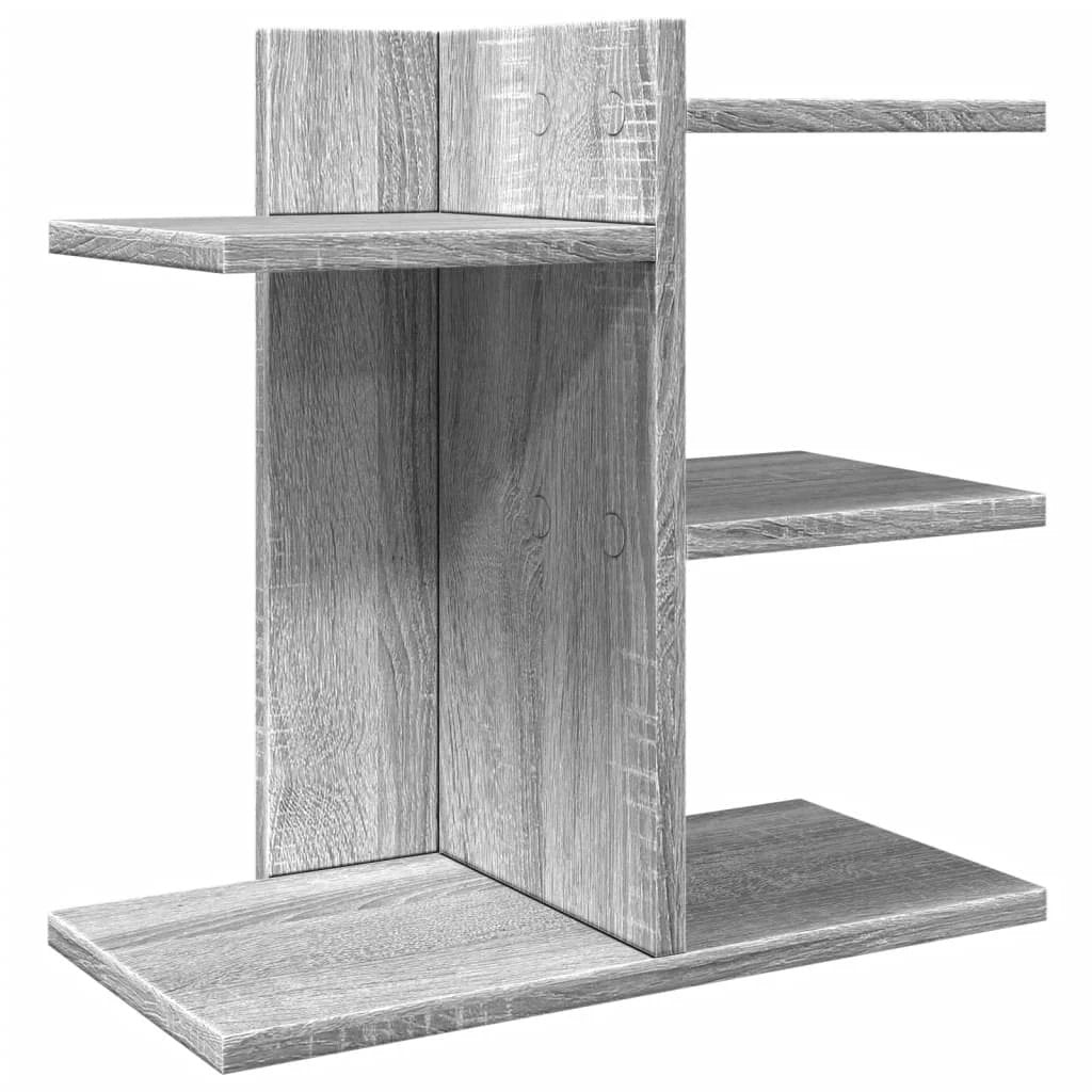 vidaXL Desk Organiser White 42x21.5x42 cm Engineered wood - Office Storage