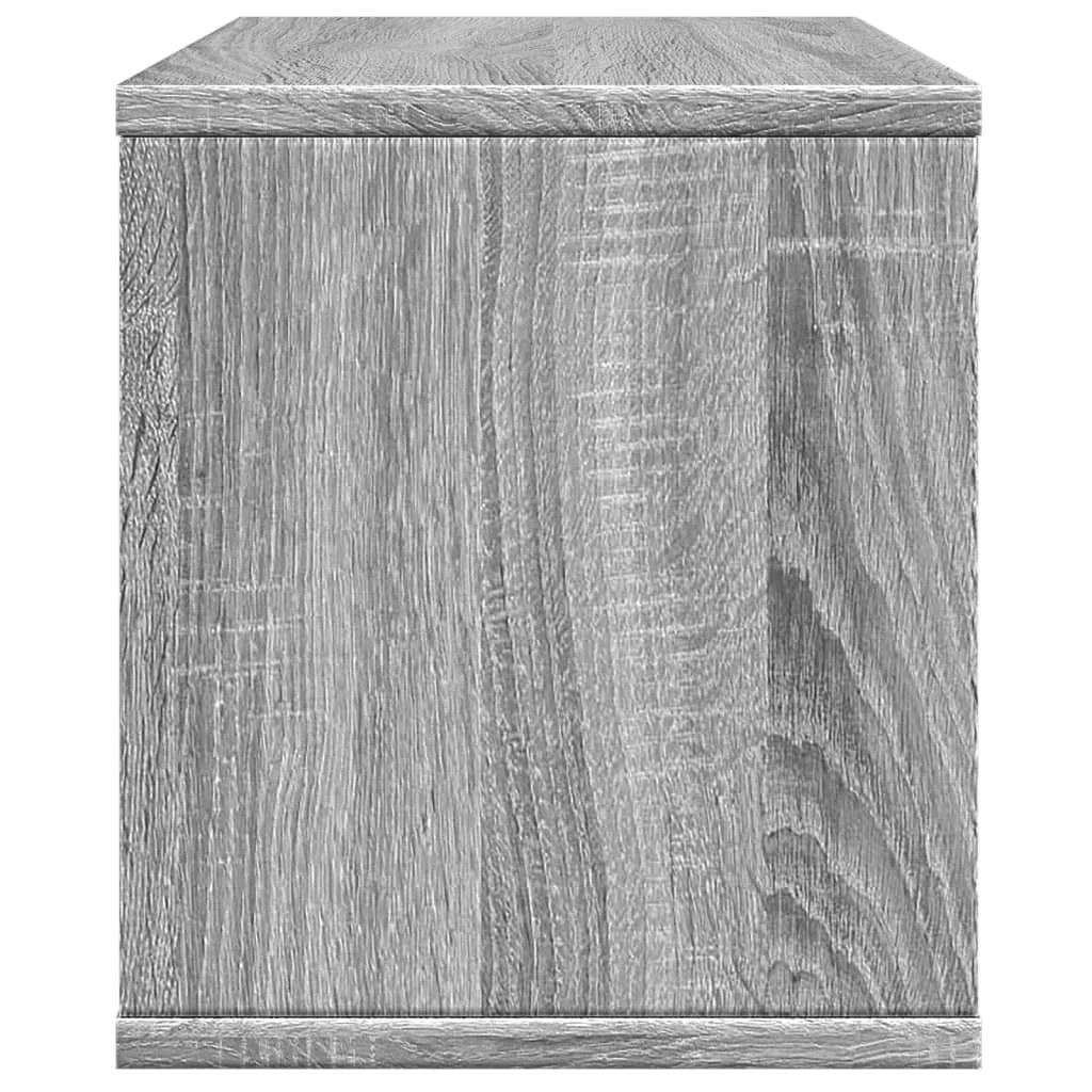 vidaXL Desk Organiser White 36x26x29.5 cm Engineered wood - Office Storage