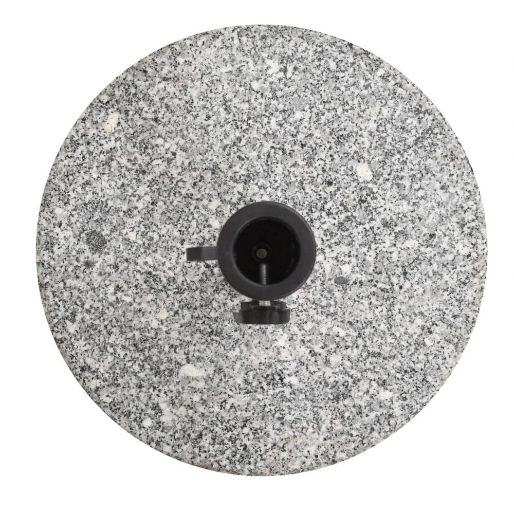 vidaXL Parasol Base vidaXL Granite Round 20 kg - Uncategorized Parasol