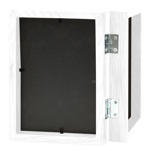 vidaXL Bifold Photo Frame Collage White 2x by vidaXL