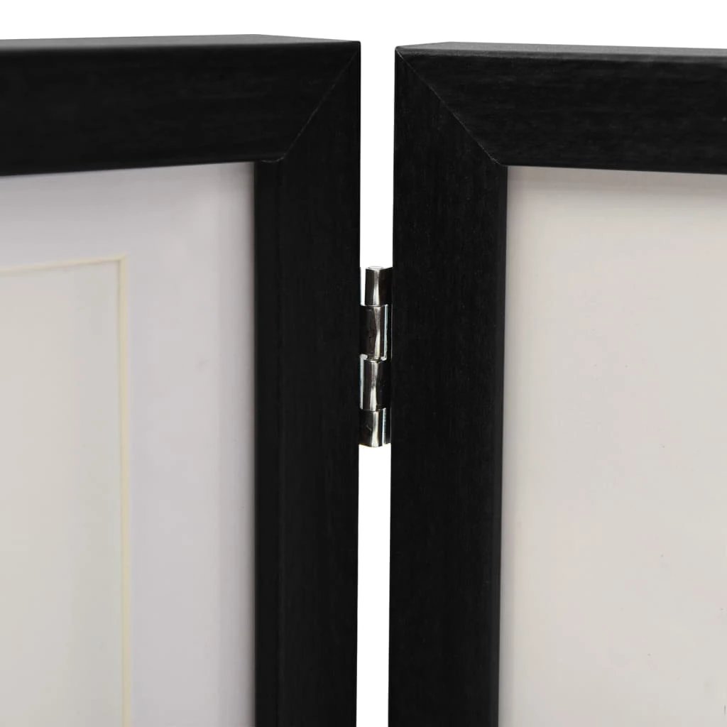 vidaXL vidaXL Trifold Photo Frame Collage Light Brown 22x15 cm+2x - Photo Frame