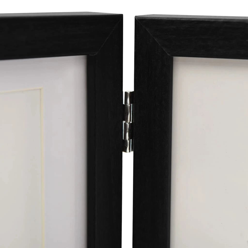 vidaXL vidaXL Trifold Photo Frame Collage Light Brown 22x15 cm+2x - Photo Frame