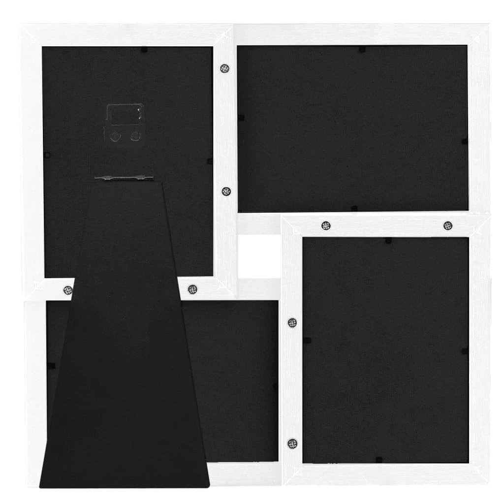 vidaXL vidaXL Collage Photo Frame for 4x(10x15 cm) Picture Light Brown MDF - Photo Frame