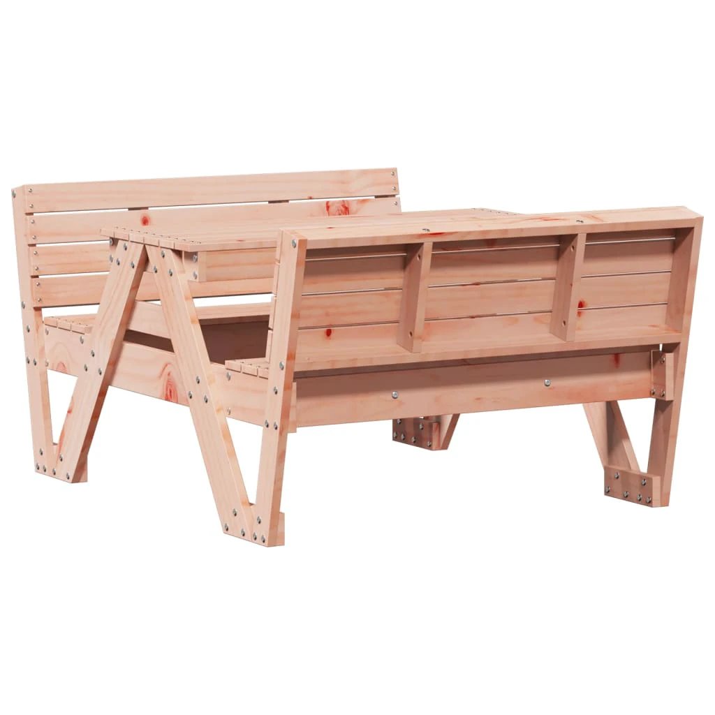 vidaXL Picnic Table for Kids Wax Brown 88x122x58 cm Solid Wood Pine by vidaXL