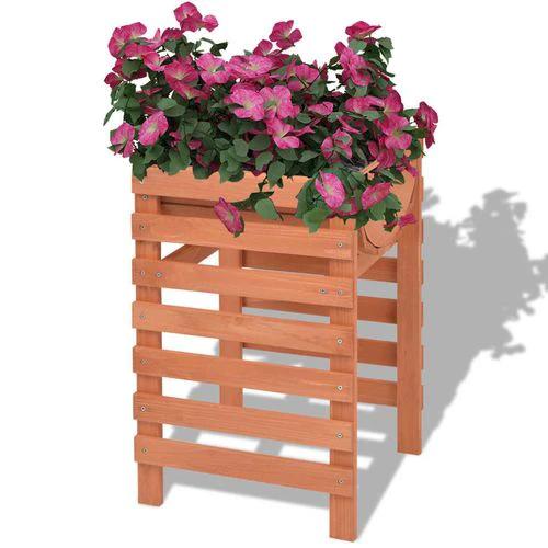 vidaXL vidaXL Planter 38x36x60 cm Wood - Planters