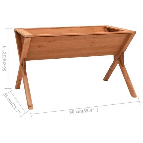 vidaXL Planter 90x55x56 cm Firwood - Planters