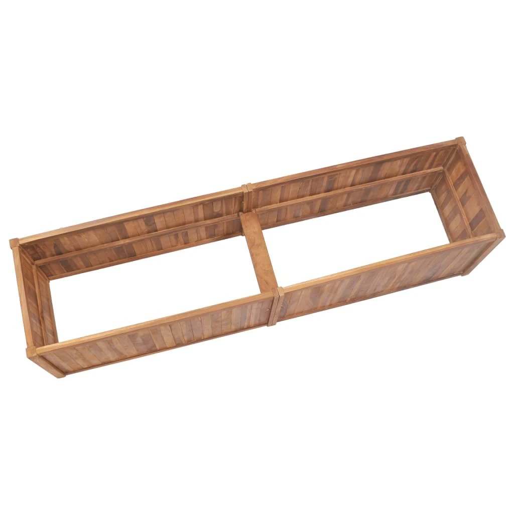 vidaXL Raised Bed 30x30x30 cm Solid Teak Wood by vidaXL
