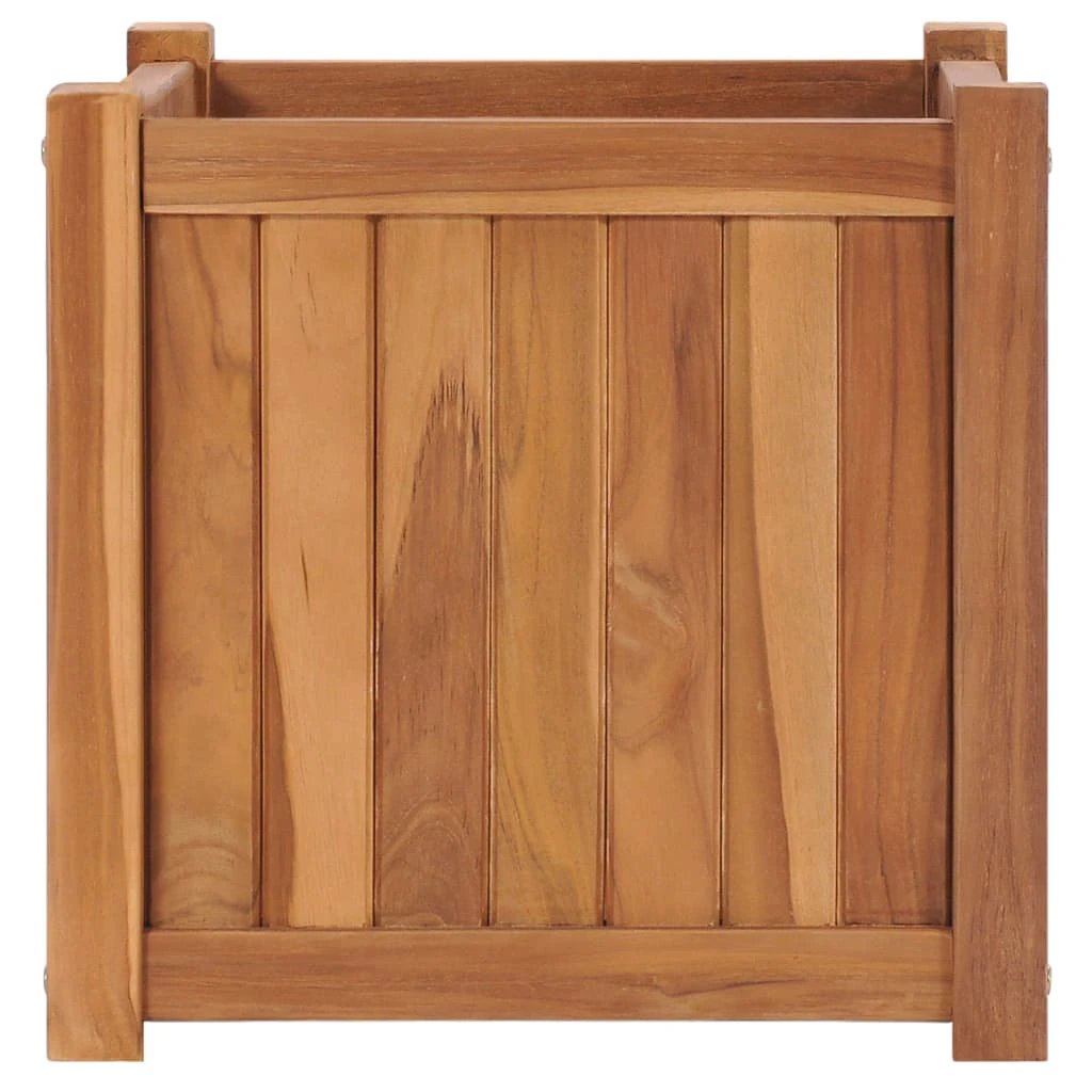 vidaXL vidaXL Raised Bed 30x30x30 cm Solid Teak Wood - Raised Beds