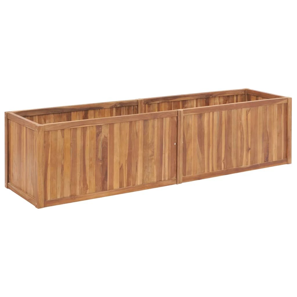vidaXL Raised Bed 30x30x30 cm Solid Teak Wood by vidaXL
