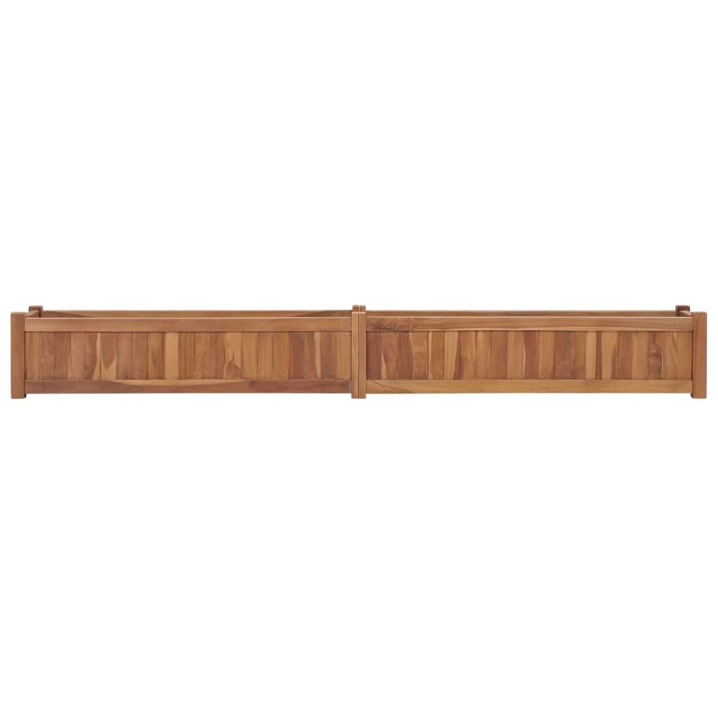 vidaXL vidaXL Raised Bed 30x30x30 cm Solid Teak Wood - Raised Beds