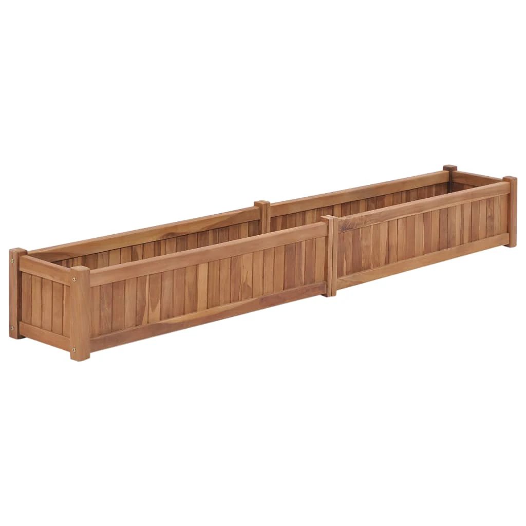 vidaXL vidaXL Raised Bed 30x30x30 cm Solid Teak Wood - Raised Beds