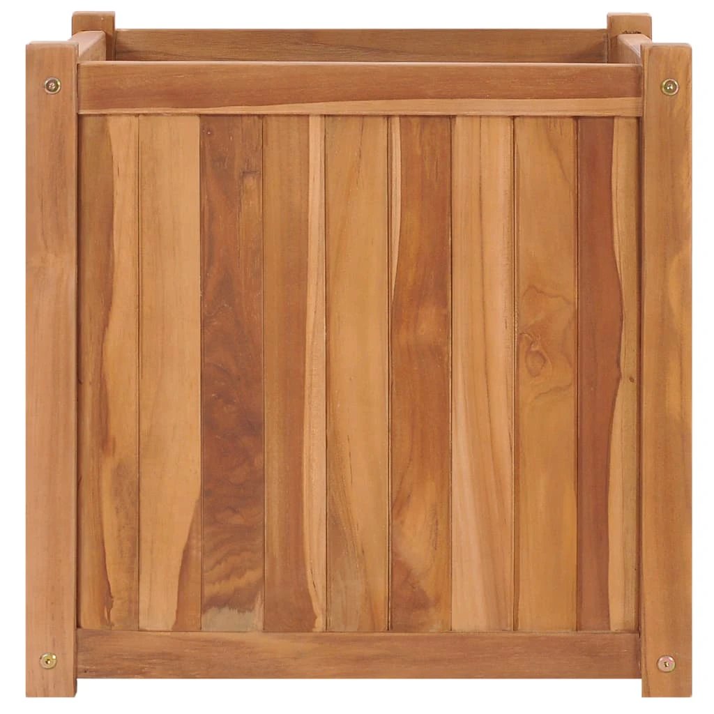 vidaXL vidaXL Raised Bed 30x30x30 cm Solid Teak Wood - Raised Beds