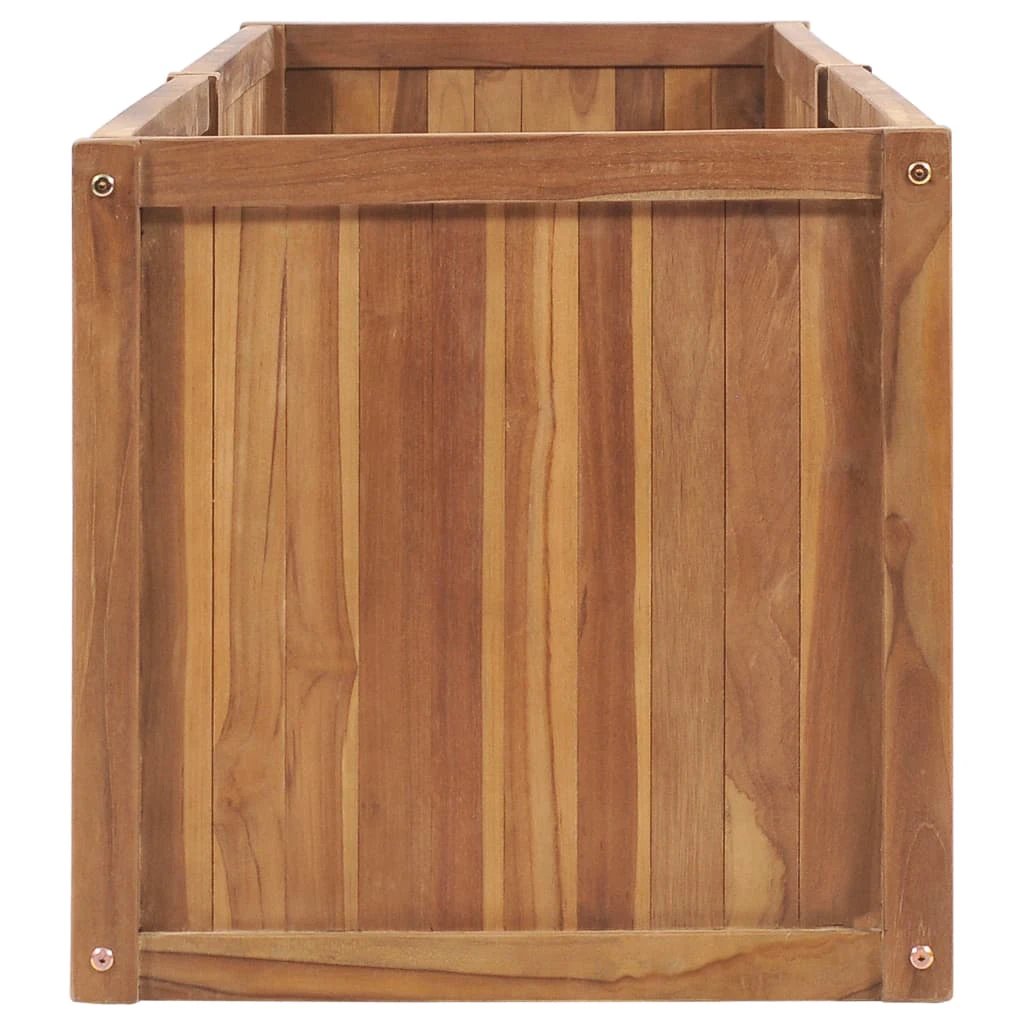 vidaXL Raised Bed 30x30x30 cm Solid Teak Wood by vidaXL