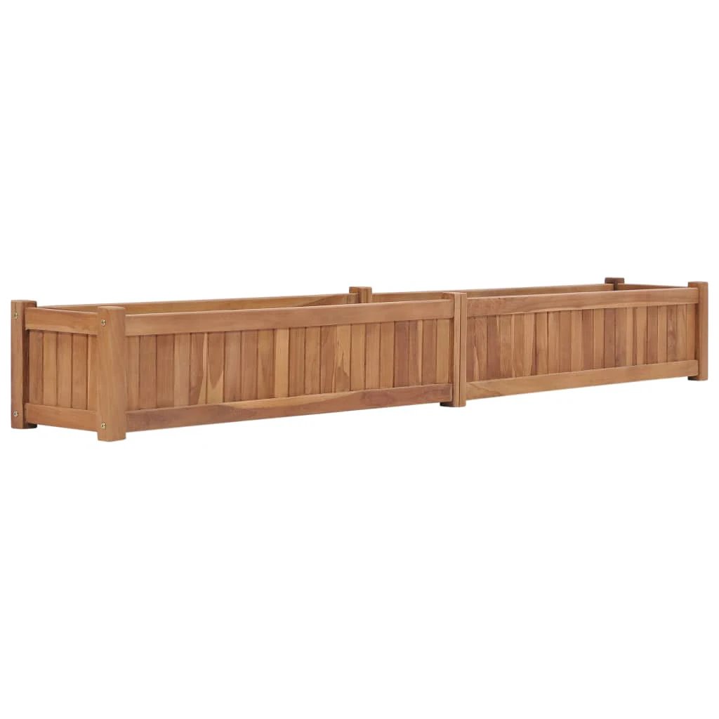 vidaXL vidaXL Raised Bed 30x30x30 cm Solid Teak Wood - Raised Beds