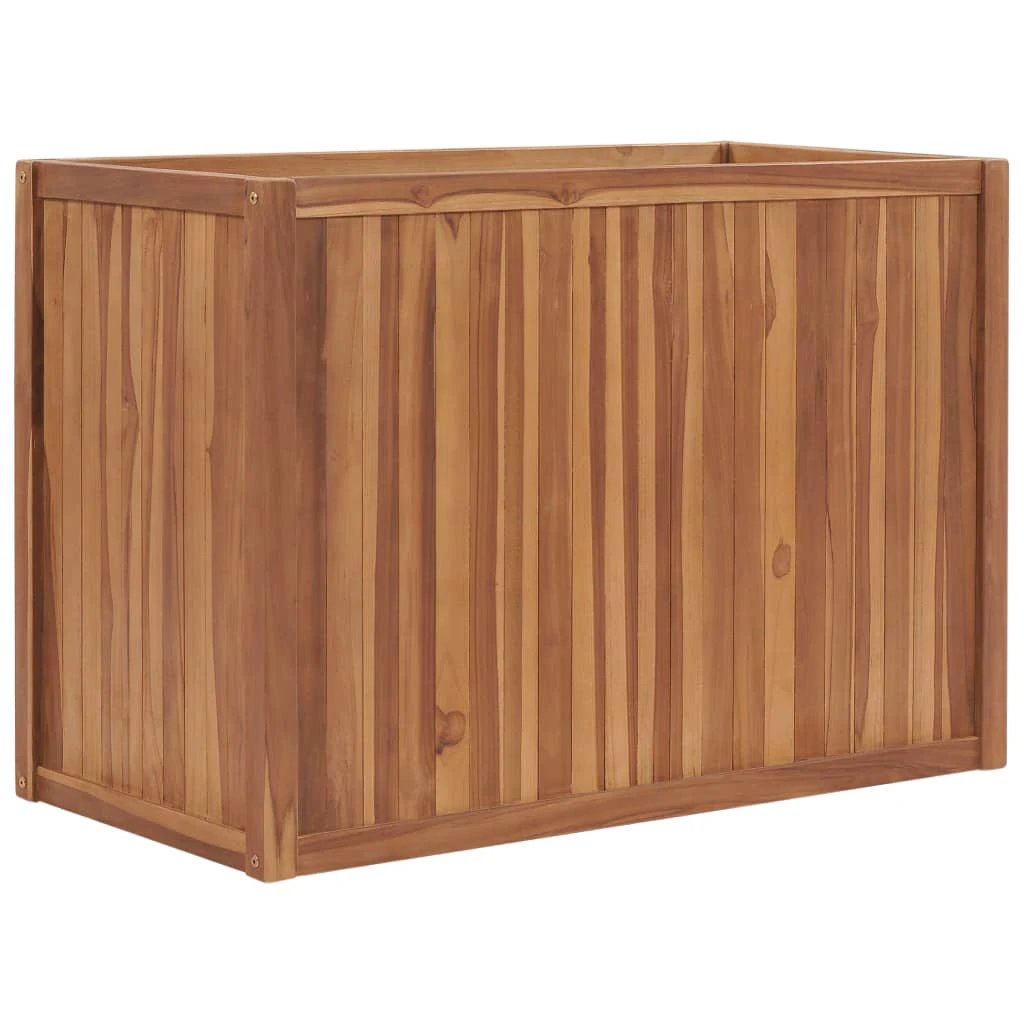vidaXL vidaXL Raised Bed 30x30x30 cm Solid Teak Wood - Raised Beds
