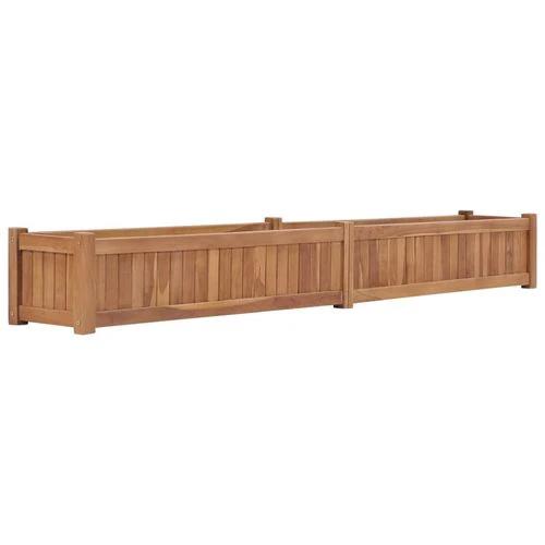 vidaXL vidaXL Raised Bed 30x30x30 cm Solid Teak Wood - Raised Beds
