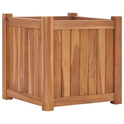 vidaXL Raised Bed 30x30x30 cm Solid Teak Wood by vidaXL