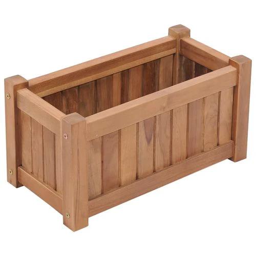 vidaXL Raised Bed 30x30x30 cm Solid Teak Wood by vidaXL