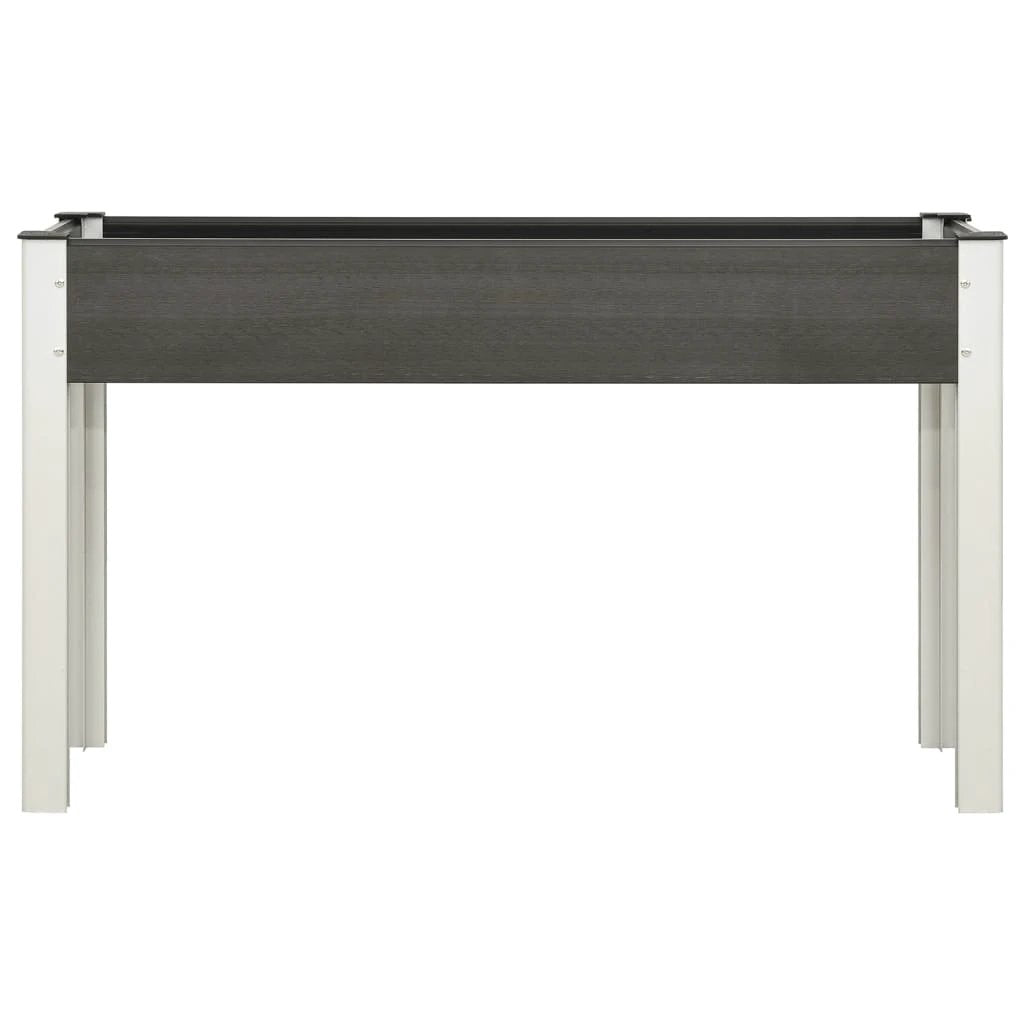 vidaXL vidaXL Garden Raised Bed Grey 120x40x75 cm WPC - Raised Beds