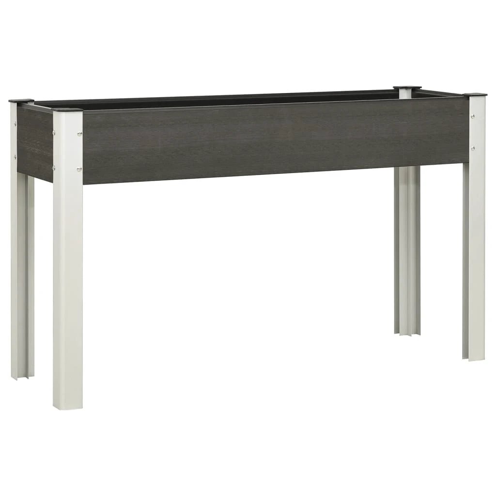 vidaXL vidaXL Garden Raised Bed Grey 120x40x75 cm WPC - Raised Beds