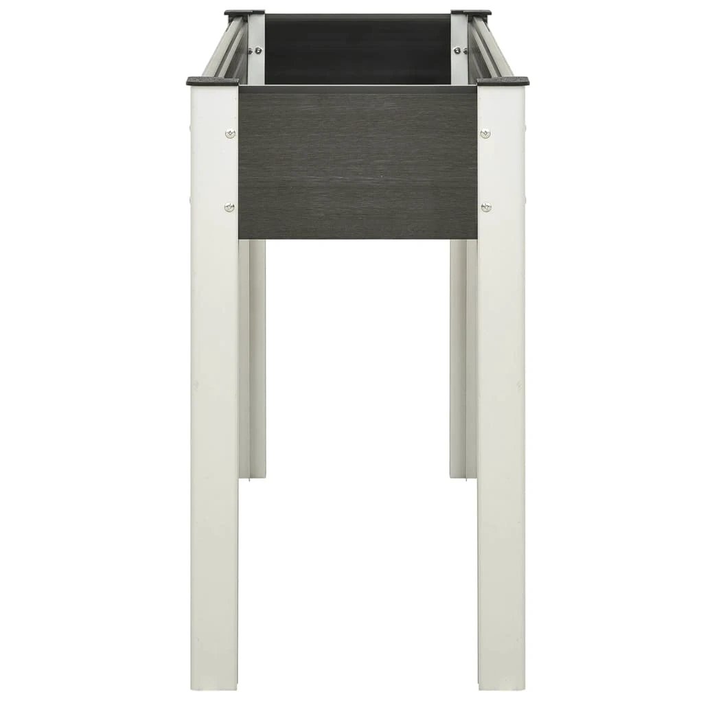 vidaXL vidaXL Garden Raised Bed Grey 120x40x75 cm WPC - Raised Beds