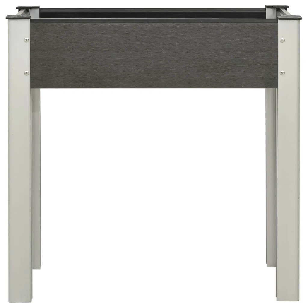 vidaXL vidaXL Garden Raised Bed Grey 120x40x75 cm WPC - Raised Beds
