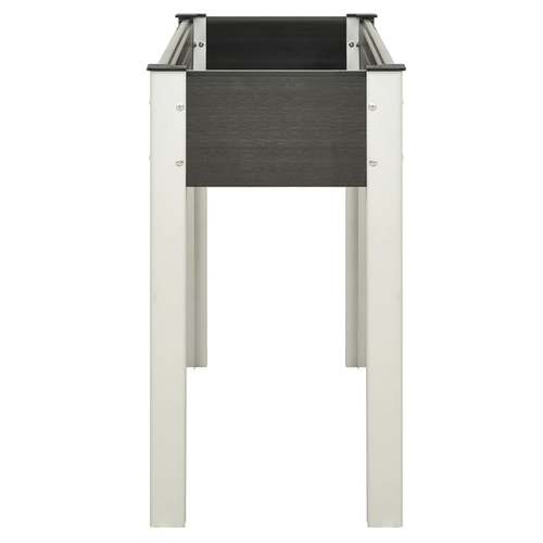 vidaXL vidaXL Garden Raised Bed Grey 120x40x75 cm WPC - Raised Beds