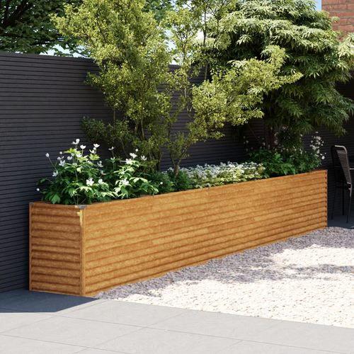 vidaXL Garden Raised Bed 100x50x36 cm Corten Steel by vidaXL
