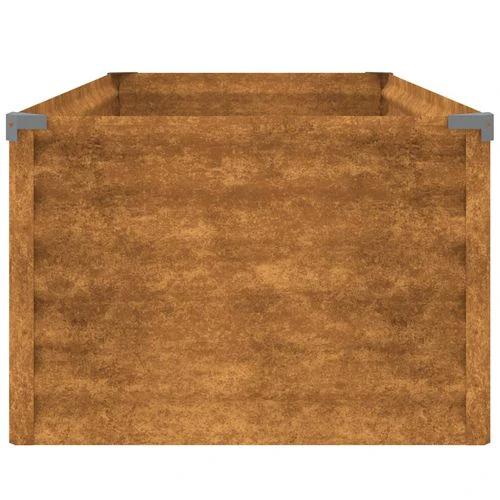 vidaXL vidaXL Garden Raised Bed 100x50x36 cm Corten Steel - Raised Beds