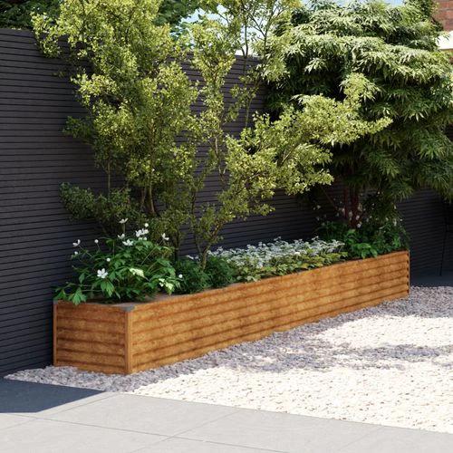 vidaXL Garden Raised Bed 100x50x36 cm Corten Steel by vidaXL