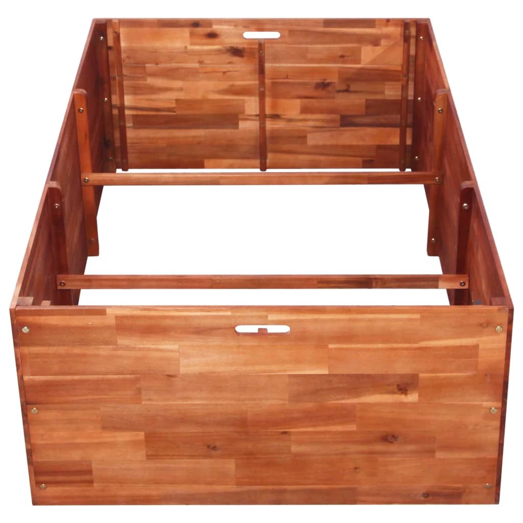 vidaXL Garden Raised Bed Acacia Wood 200x100x50 cm by vidaXL