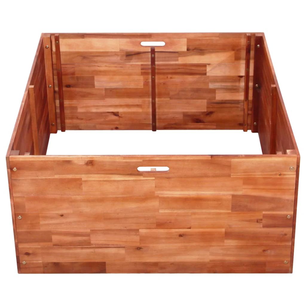vidaXL Garden Raised Bed Acacia Wood 200x100x50 cm by vidaXL