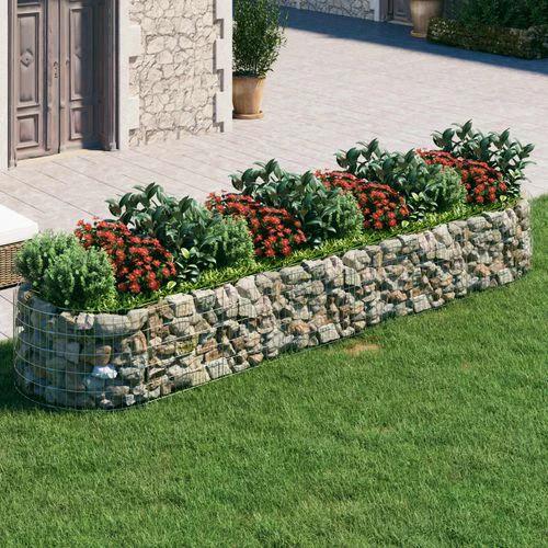 vidaXL Gabion Raised Bed Galvanised Iron 120x50x50 cm by vidaXL