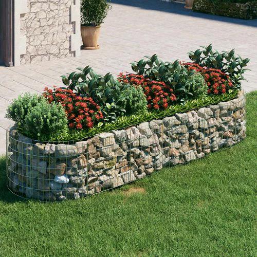 vidaXL Gabion Raised Bed Galvanised Iron 120x50x50 cm by vidaXL