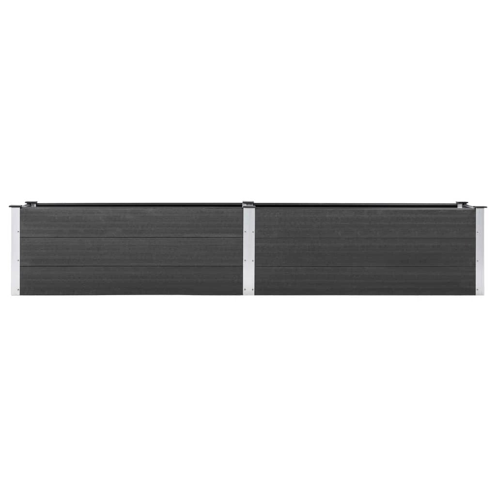 vidaXL vidaXL Garden Raised Bed 200x50x54 cm WPC Grey - Raised Beds