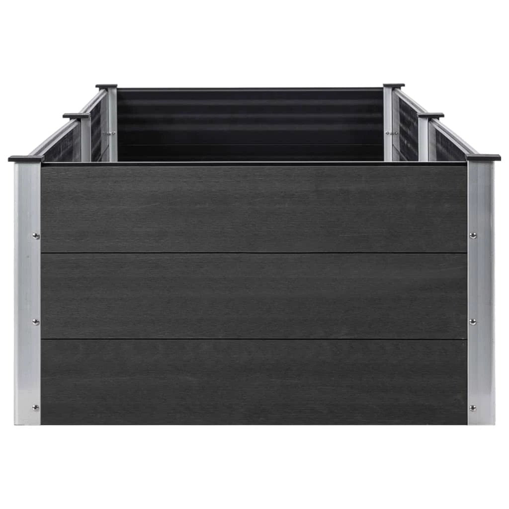 vidaXL Garden Raised Bed 250x50x54 cm WPC Grey by vidaXL