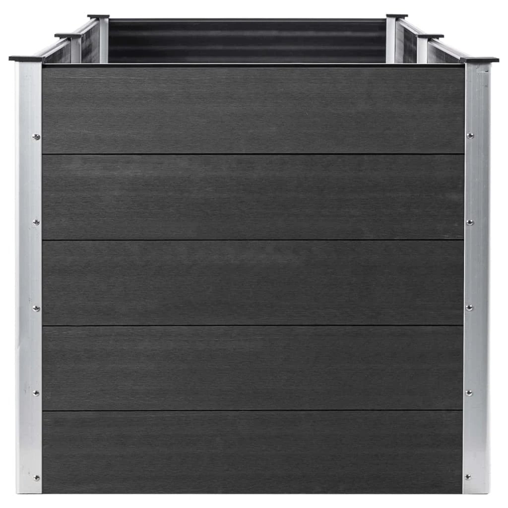 vidaXL vidaXL Garden Raised Bed 250x50x54 cm WPC Grey - Uncategorized Raised Beds
