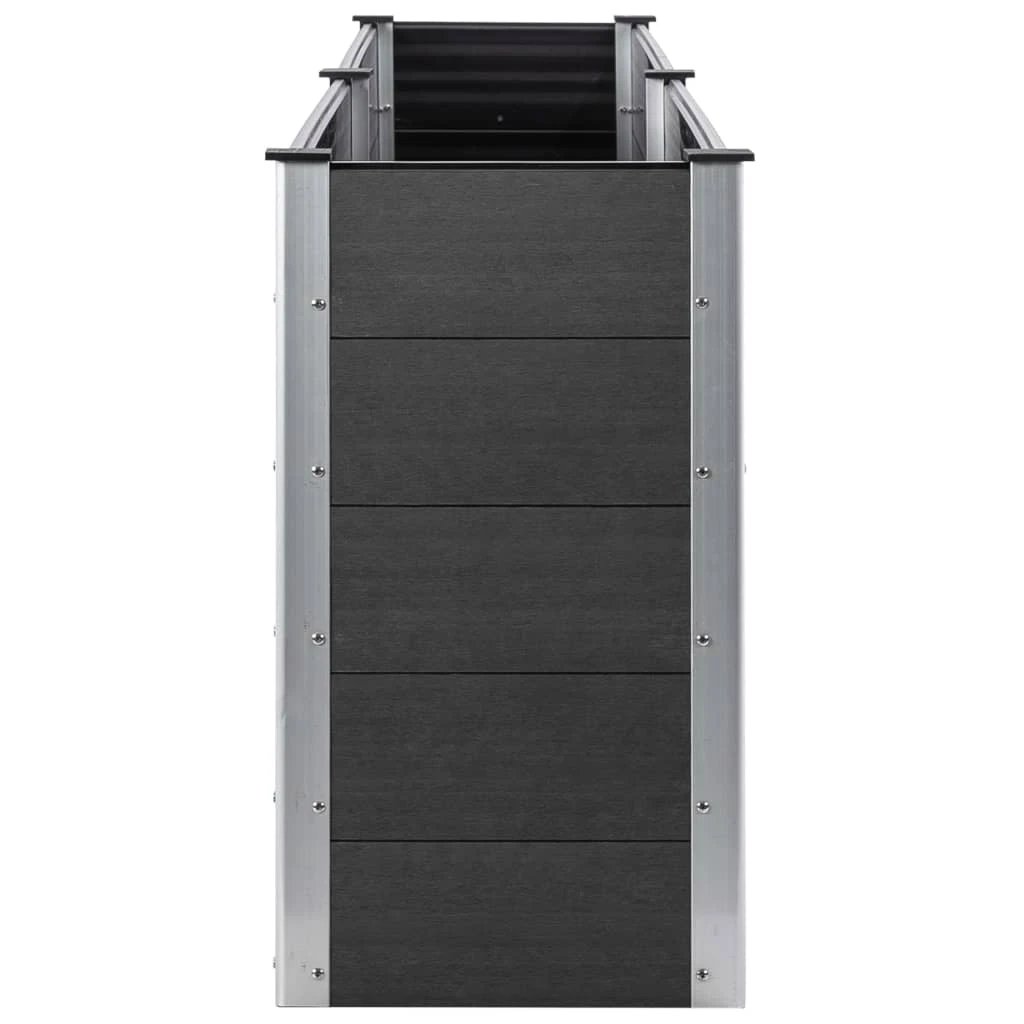 vidaXL Garden Raised Bed 250x50x54 cm WPC Grey by vidaXL