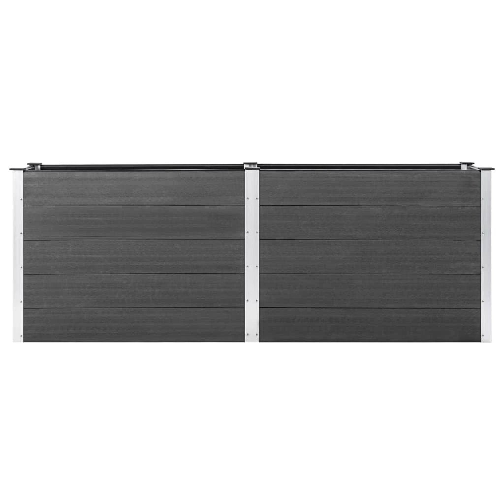 vidaXL Garden Raised Bed 250x50x54 cm WPC Grey by vidaXL