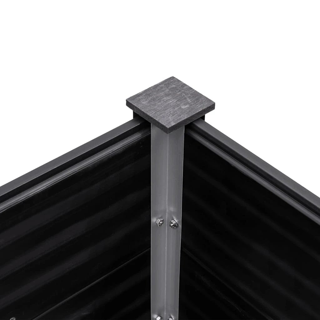vidaXL Garden Raised Bed 250x50x54 cm WPC Grey by vidaXL