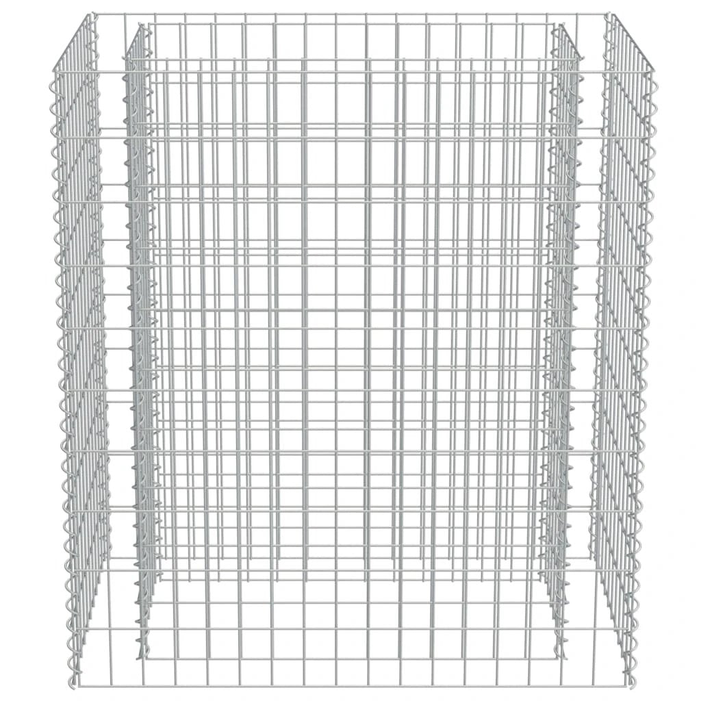 vidaXL Gabion Raised Bed Galvanised Steel 450x90x100 cm by vidaXL
