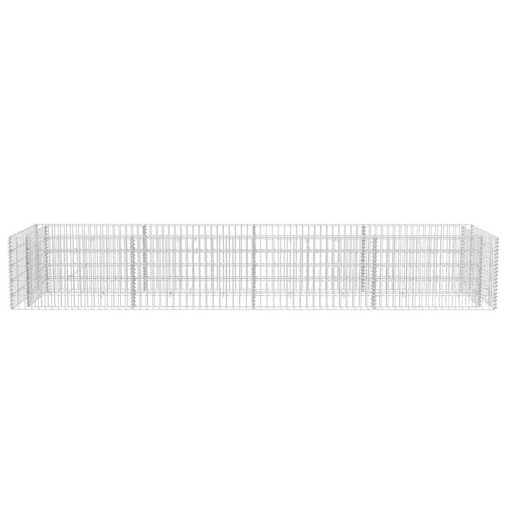 vidaXL Gabion Raised Bed Steel 360x90x100 cm by vidaXL