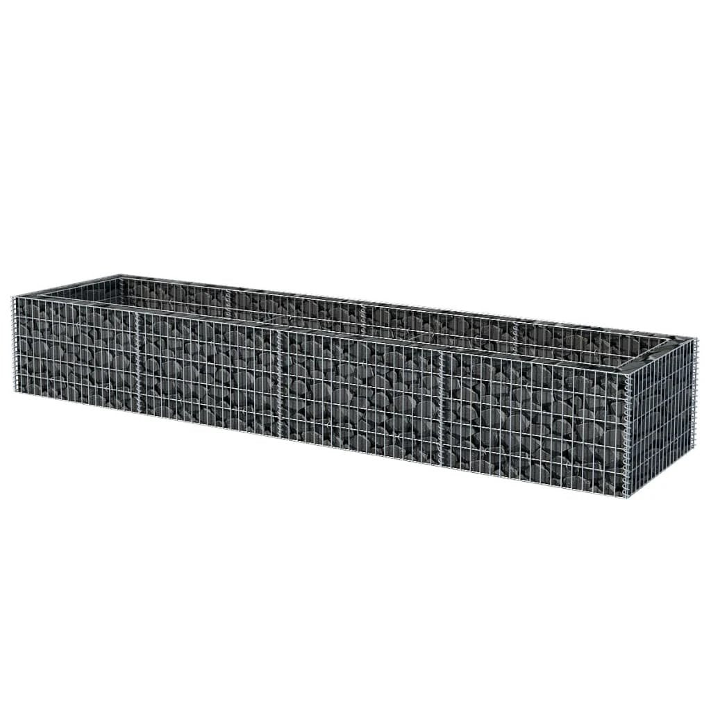 vidaXL Gabion Raised Bed Steel 360x90x100 cm by vidaXL