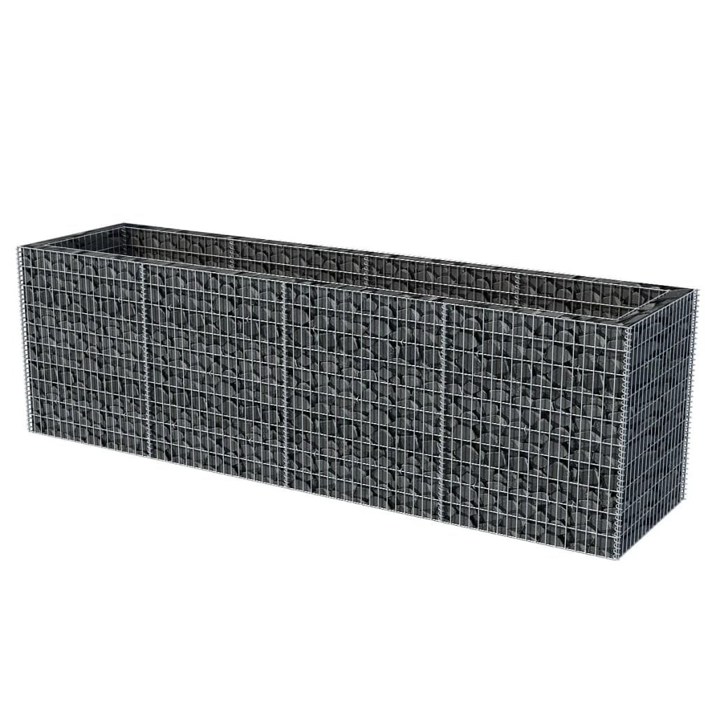 vidaXL vidaXL Gabion Raised Bed Steel 360x90x100 cm - Raised Beds