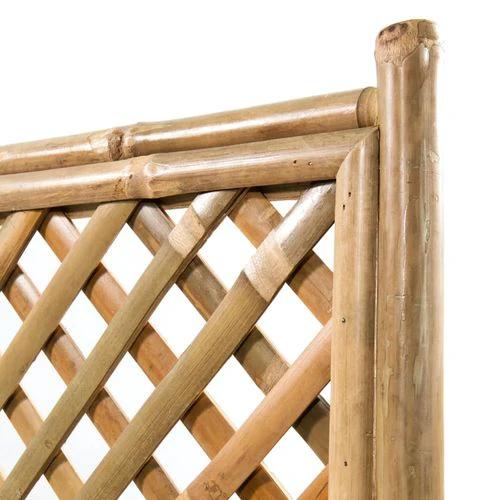 vidaXL Garden Raised Bed with Trellis Bamboo 40 cm by vidaXL