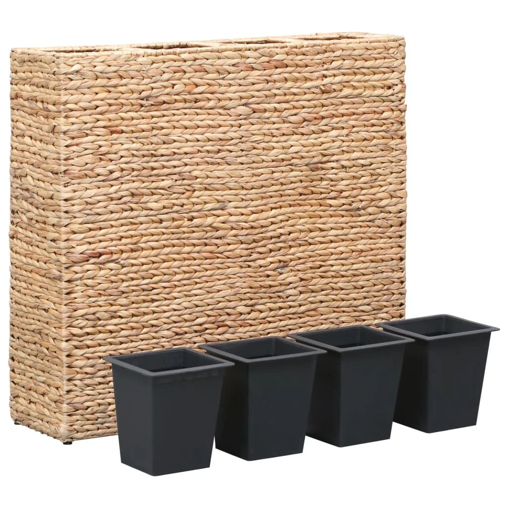vidaXL Raised Bed with 4 Pots Water Hyacinth - Raised Beds
