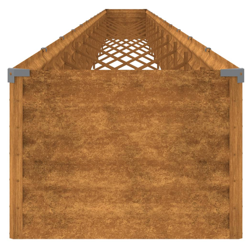 vidaXL vidaXL Garden Raised Bed 1152x50x36 cm Corten Steel - Raised Beds