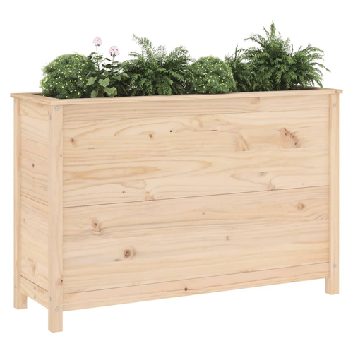 vidaXL Garden Raised Bed 119.5x40x78 cm Solid Wood Pine by vidaXL