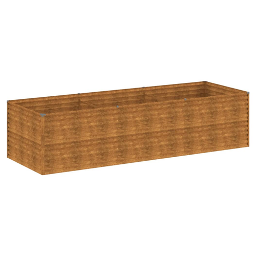 vidaXL Garden Raised Bed 290x100x69 cm Corten Steel by vidaXL