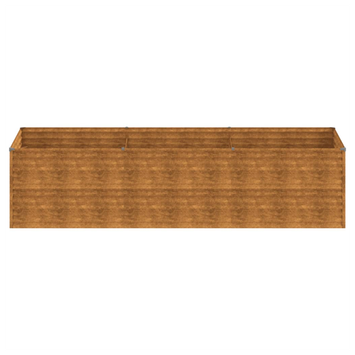 vidaXL Garden Raised Bed 290x100x69 cm Corten Steel by vidaXL